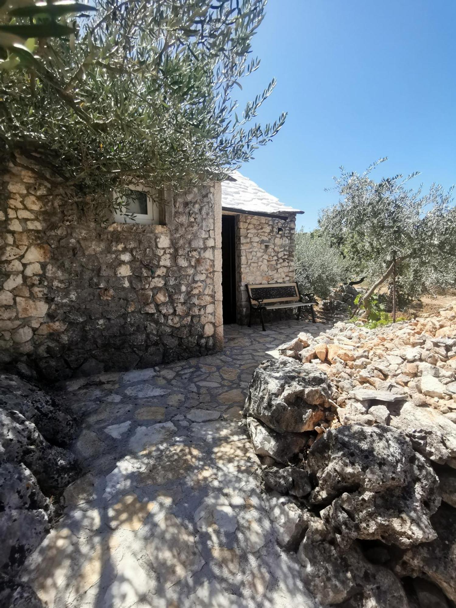 Вілла Robinson Crusoe Style House "Maslina" Skrip Екстер'єр фото